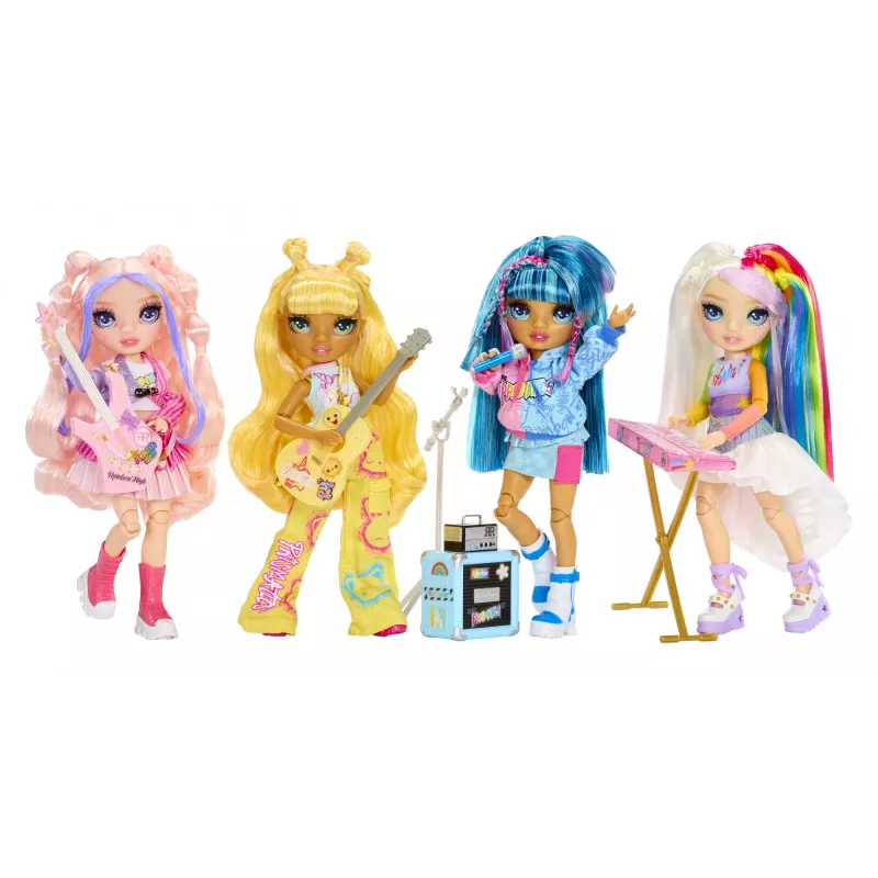 Rainbow High Jr High Rockband Fashion Dolls -Amaya