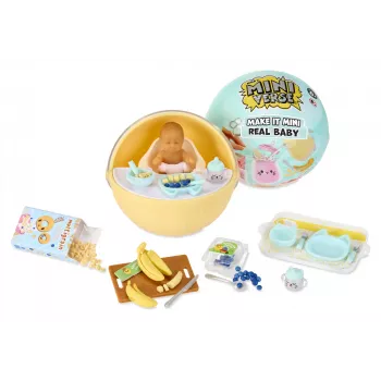 Miniverse Make It Mini Real Baby, 8 a, Mitmevärviline, Plastik