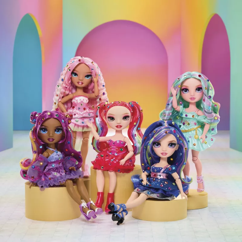 Rainbow High Be Dazzling Moodnukud - Adeline Rose (Roosa)
