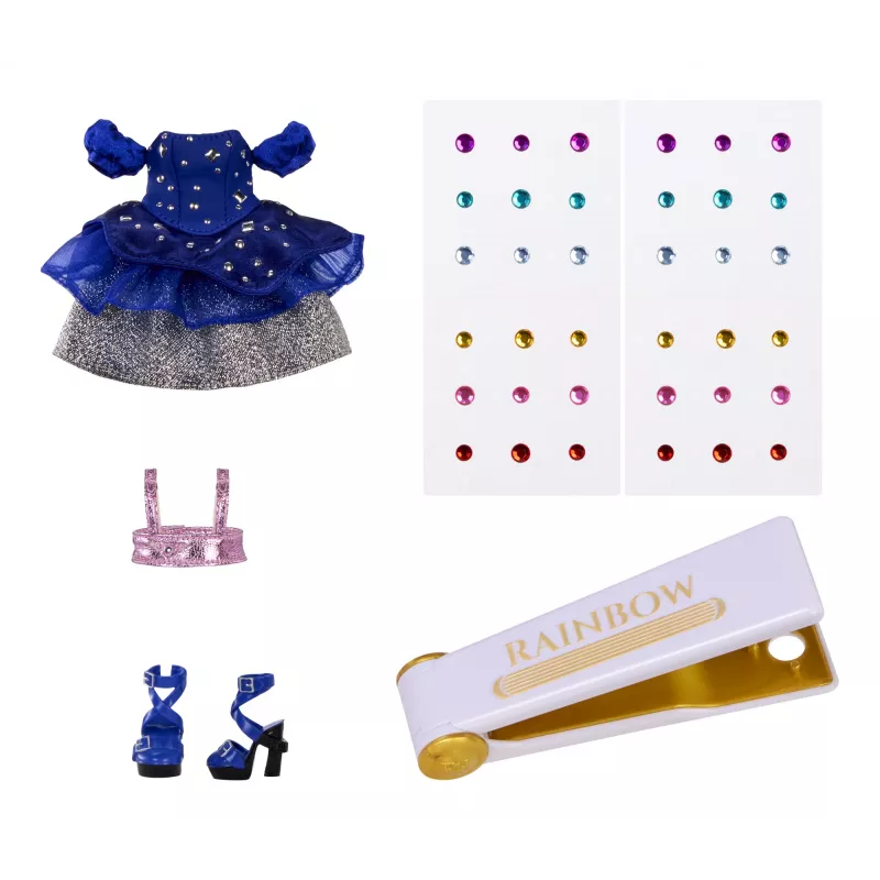 Rainbow High Be Dazzling Fashion Dolls- Genevieve Bleue (sinine)