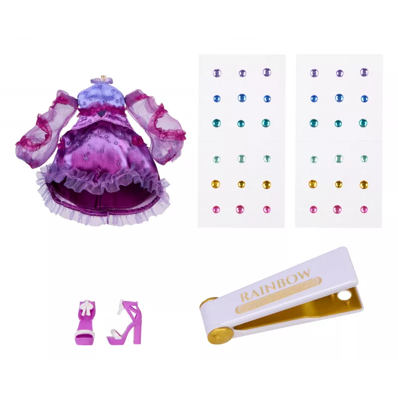 Rainbow High Be Dazzling Fashion Dolls- Noemie Violette (lilla)