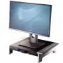 Fellowes kuvarialus 5 kõrgusereguleerimisega - Office Suites monitoritõstuk koos hoiusaluse - Ergonoomiline reguleeritav kuvarialus arvutitele - Maksimaalne kaal 36 kg / maksimaalne suurus 28 tolli - grafiit