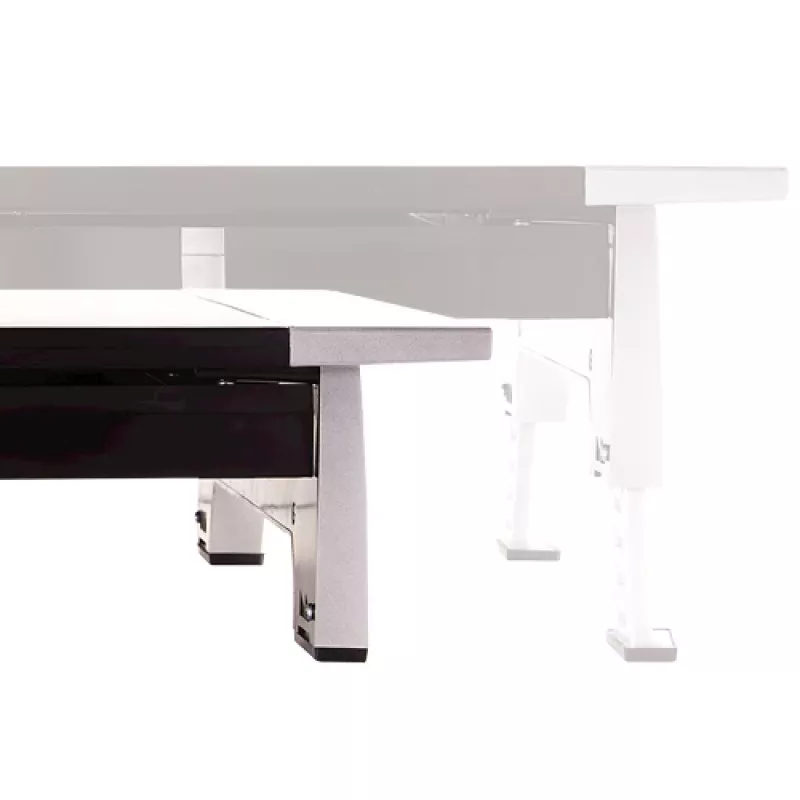 Fellowes kuvarialus 5 kõrgusereguleerimisega - Office Suites monitoritõstuk koos hoiusaluse - Ergonoomiline reguleeritav kuvarialus arvutitele - Maksimaalne kaal 36 kg / maksimaalne suurus 28 tolli - grafiit
