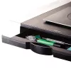 Fellowes kuvarialus 5 kõrgusereguleerimisega - Office Suites monitoritõstuk koos hoiusaluse - Ergonoomiline reguleeritav kuvarialus arvutitele - Maksimaalne kaal 36 kg / maksimaalne suurus 28 tolli - grafiit