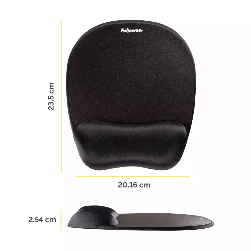 Fellowes hiir Mat Wrist Support Memory Foam hiir Pad Ergonomic hiir Mat Must