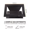 Fellowes Designer Suites sülearvuti tõstuk, sülearvuti alus, must, plastik, 43,2 cm (17 tolli), 11,3 kg, FIRA International, EN ISO 9241-5