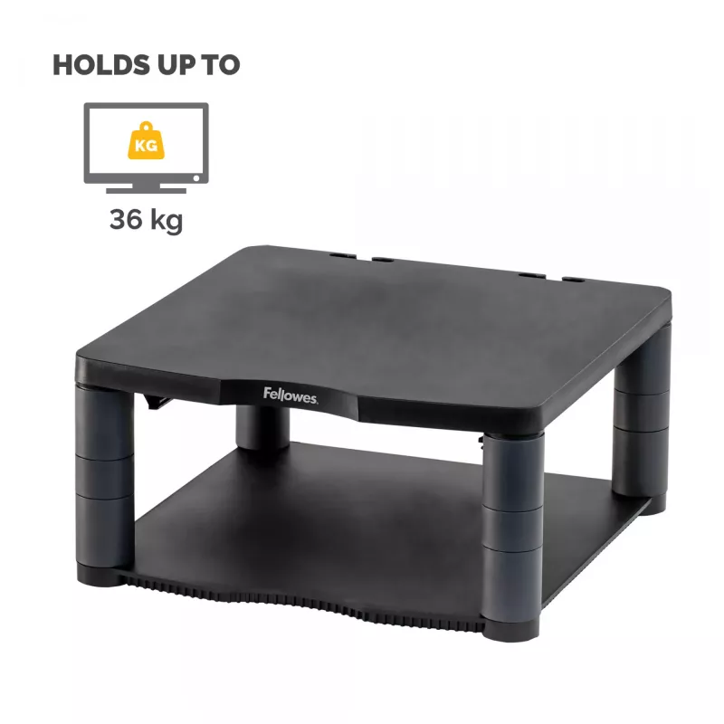 Fellowes Premium Monitor Riser Graphite, eraldiseisev, 36 kg, 53,3 cm (21 tolli), kõrguse reguleerimine, grafiit