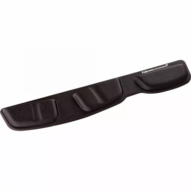 Fellowes klaviatuuri randmetugi - Health-V randmetugi antibakteriaalse kaitsega - ergonoomiline randmetugi arvutile, sülearvutile, kodukontorisse kasutamiseks - must