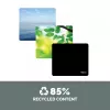 Fellowes Earth Series hiirematt Leaves, roheline, pilt, plastik, kumm, libisemiskindel alus