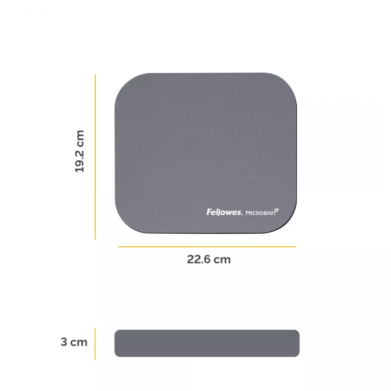 Fellowes 5934005 hiirematt hõbedane