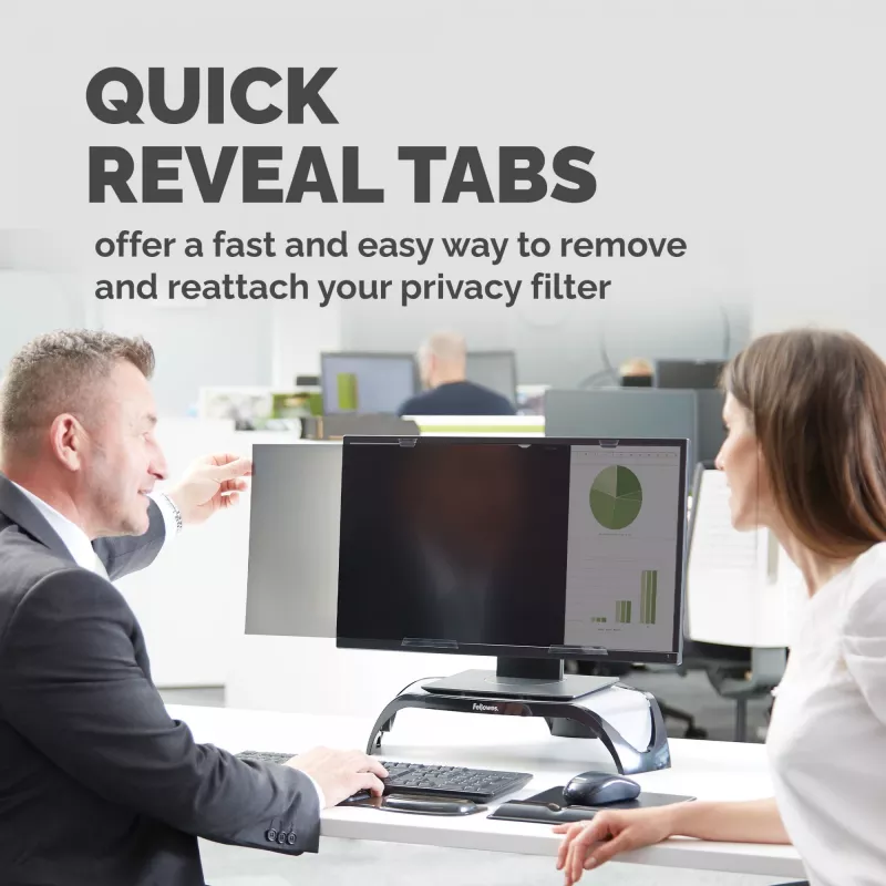Fellowes PrivaScreen 61 cm (24-tolline) monitori raamita privaatsusfilter