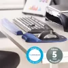 Hiirematt Fellowes Memory Foam hiir Pad/Wrist Rest Sapphire