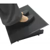 Fellowes jalavaht kirjutuslaua alla – Professional Series reguleeritav ergonoomiline jalavaht 3 kõrgusasendi ja libisemiskindla pinnaga – jalatoe pink kontorisse ja koju – must