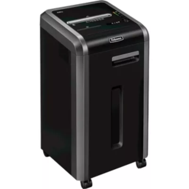Fellowes Powershred 225i ribapurustaja, Ribapurustus, 24 cm, 5,8 mm, 60 L, 4 ratast, 4800 mm/min