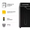 Fellowes paberipurustaja 325Ci 24-leheline ristlõikepurustaja 83-liitrise mahutiga kõrge turvalisusega P4