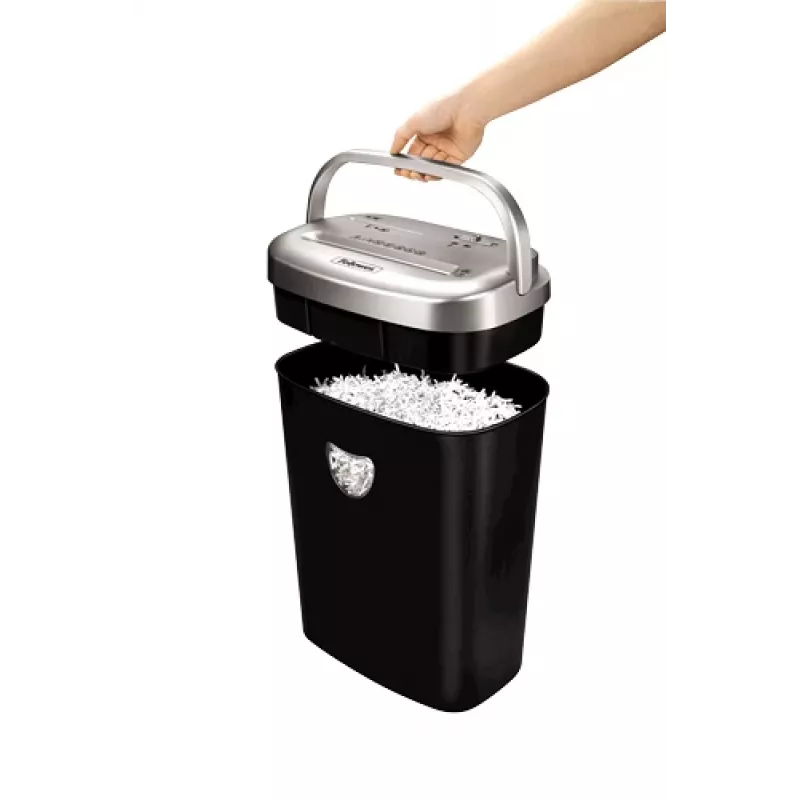 Fellowes 53C paberipurustaja Ristpurustus 22 cm Must