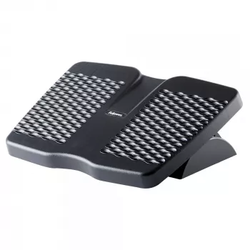 Fellowes Foot Rest Under Desk - Refresh Foot Support Ergonomic Foot Rest with 2 Height Adjustments & Massage Surface - Foot Rest Stool for Office & Home - Must