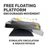 Fellowes Foot Rest Under Desk - Refresh Foot Support Ergonomic Foot Rest with 2 Height Adjustments & Massage Surface - Foot Rest Stool for Office & Home - Must