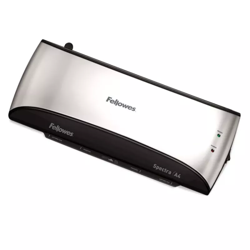 Fellowes Spectra A4 külm/kuumlaminaator Must, Hall