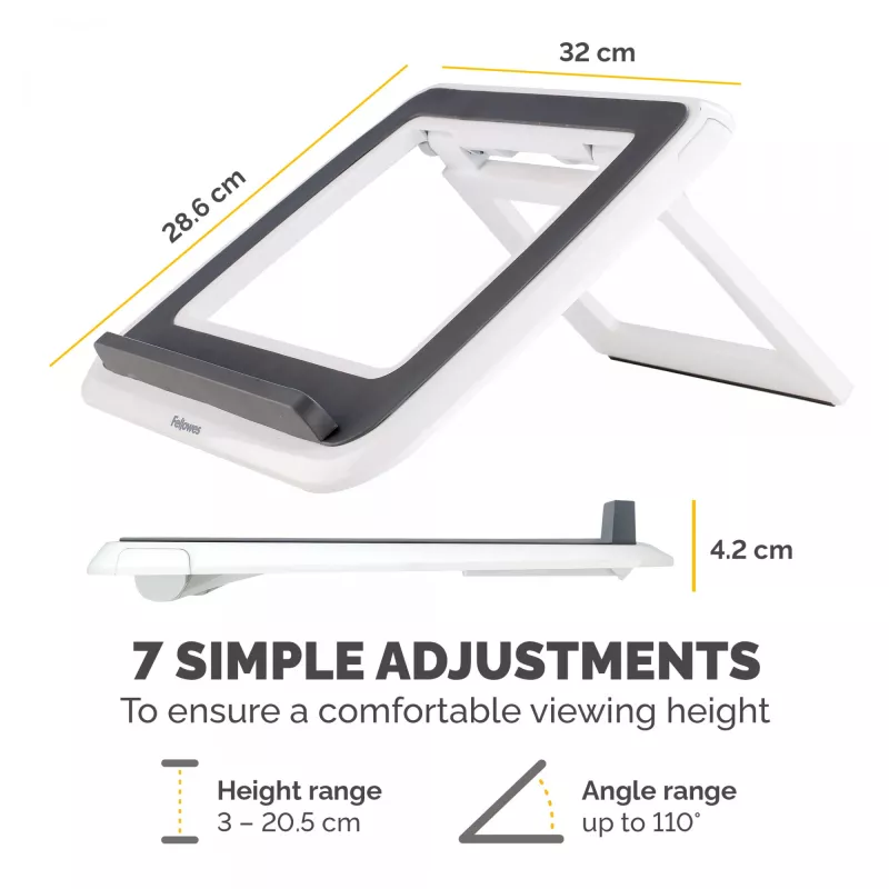 Sülearvuti alus Fellowes I-Spire Quick Lift reguleeritav