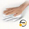 Fellowes hiir Mat Wrist Support - PlushTouch hiirematt libisemiskindla kummipõhja ja antibakteriaalse kaitsega - ergonoomiline hiirematt arvutile, sülearvutile, kodukontorisse - must