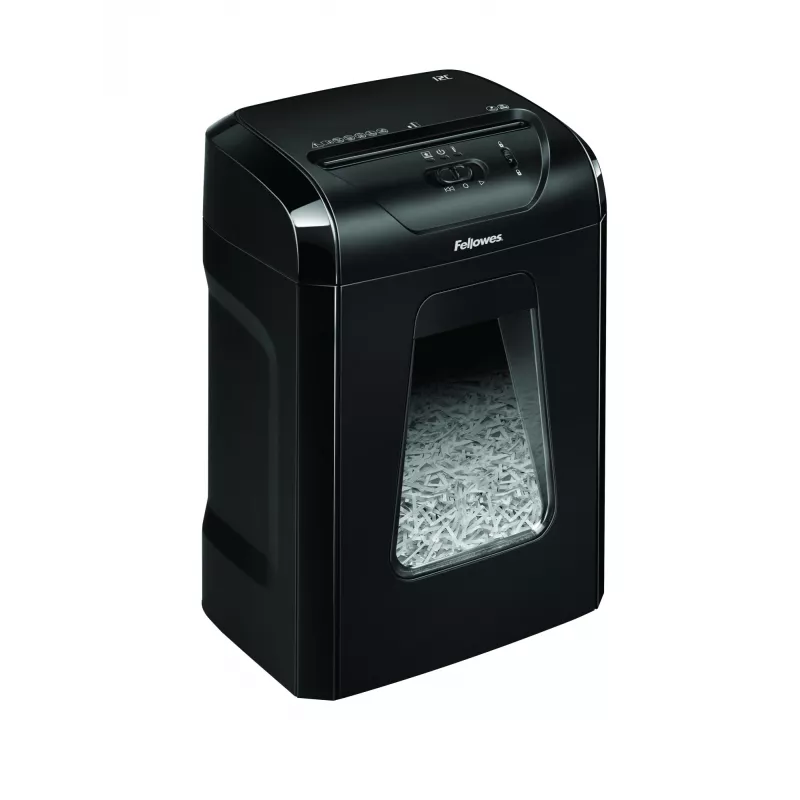 Fellowes Powershred 12C paberipurustaja Ristlõikeline 22,5 cm Must