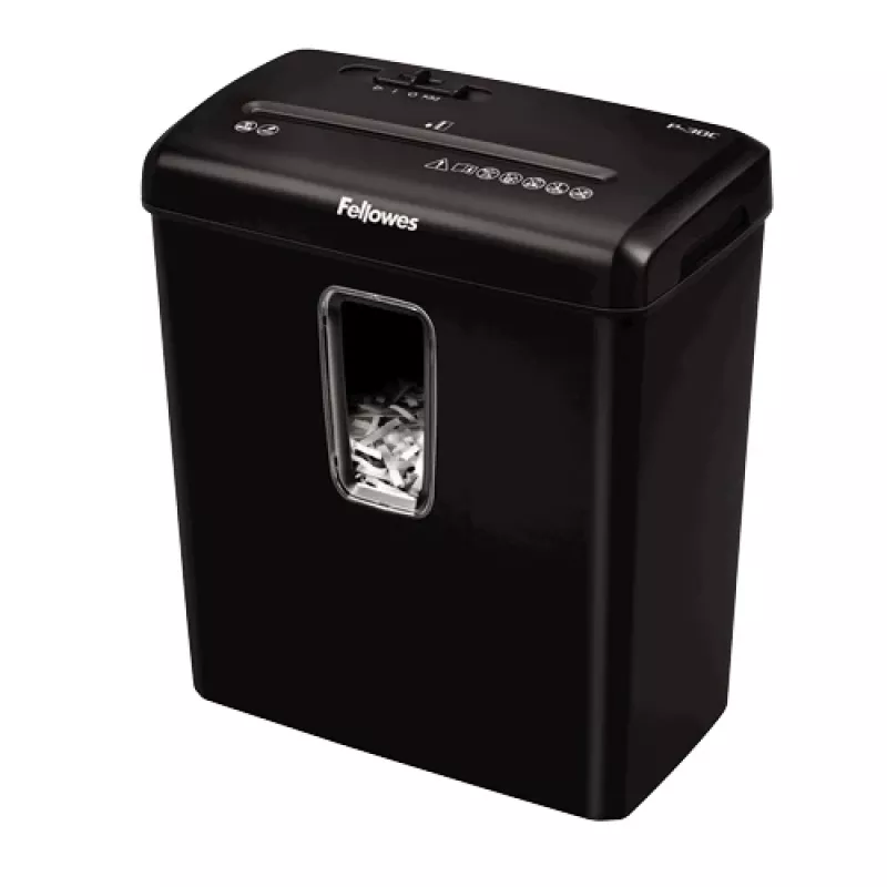 Fellowes Powershred P-30C paberipurustaja Ristpurustus 22 cm Must
