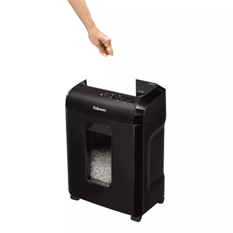 Fellowes Powershred 10M paberipurustaja, mikro-lõikeline, must