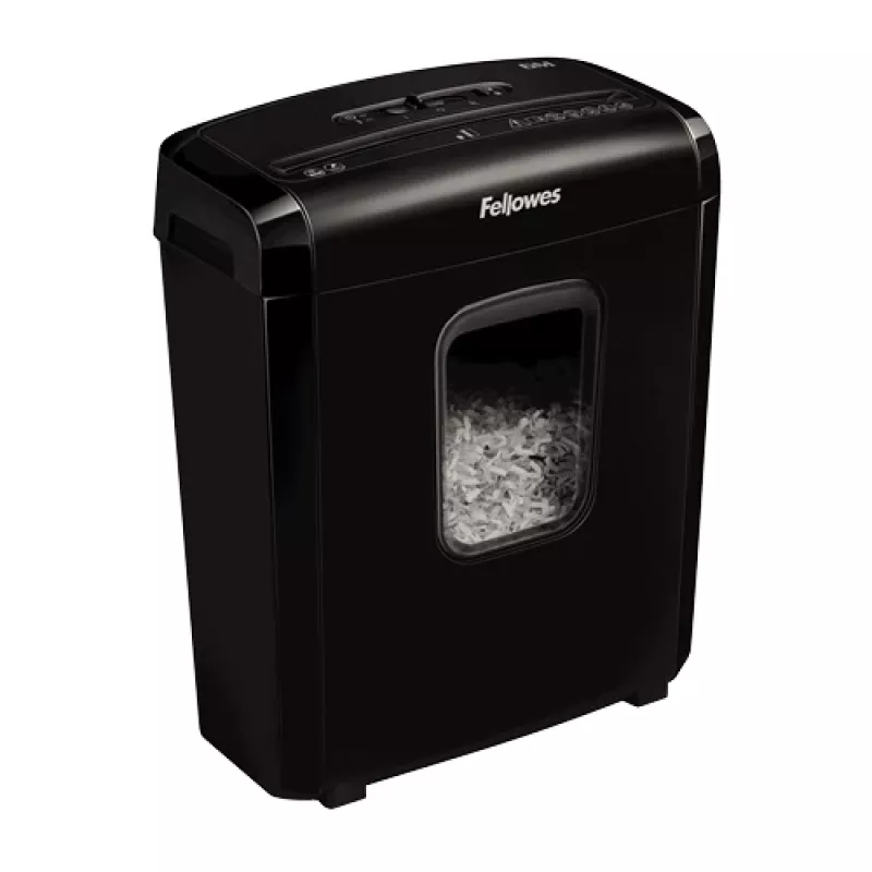 Fellowes Powershred 6M paberipurustaja Mikrolõik-purustamine Must