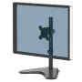 Fellowes Seasa ühe monitori käsi - eraldiseisev monitorikinnitus kuni 8 kg ja 32-tollistele ekraanidele - ergonoomiline reguleeritav monitorikäsi - kallutus 45°, pööre 120°, pöörlemine 360°, VESA 75 x 75/100 x 100 - must