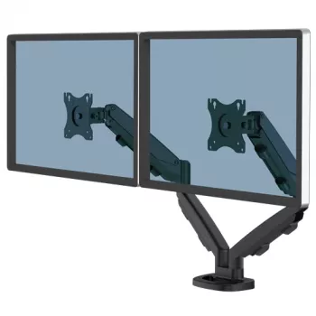 Fellowes Eppa 9683401 monitor mount / stand 99.1 cm (39 inch) Laua Klamber/Läbiviigukinnitus Must