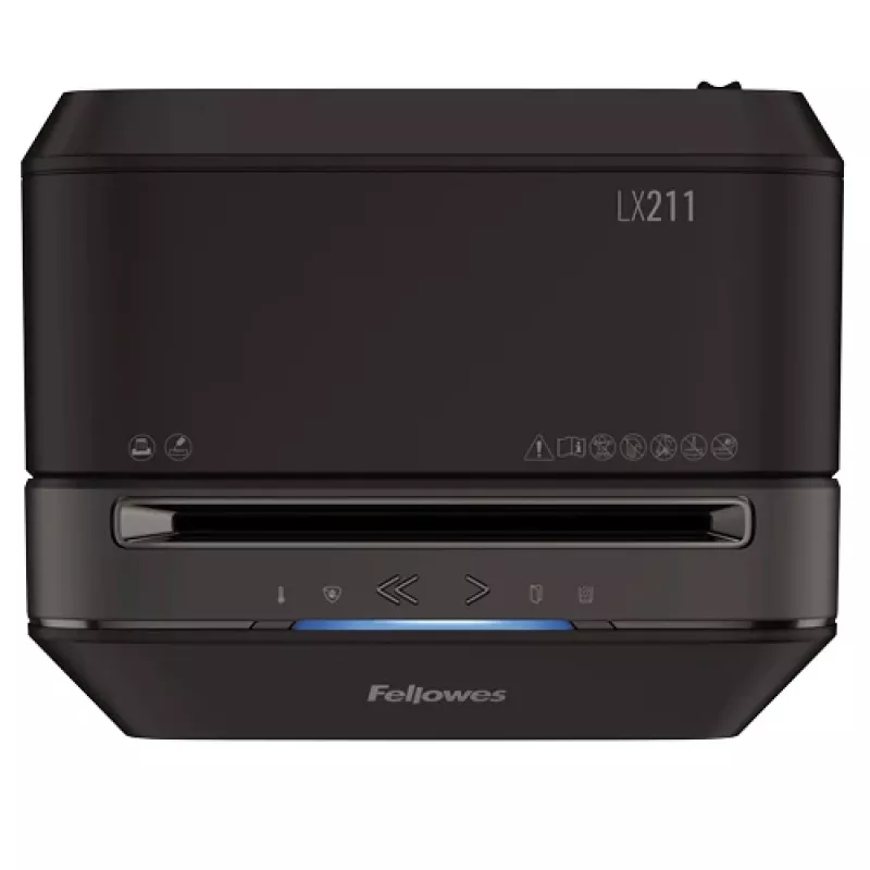 Fellowes LX Series Powershred LX211 paberipurustaja mikroviilutus Must