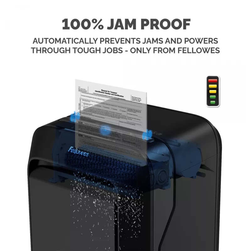 Fellowes LX Series Powershred LX210 paberipurustaja, must