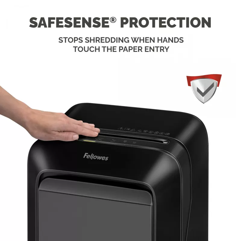 Fellowes LX Series Powershred LX210 paberipurustaja, must