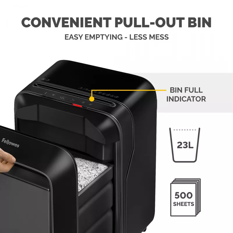 Fellowes LX Series Powershred LX210 paberipurustaja, must