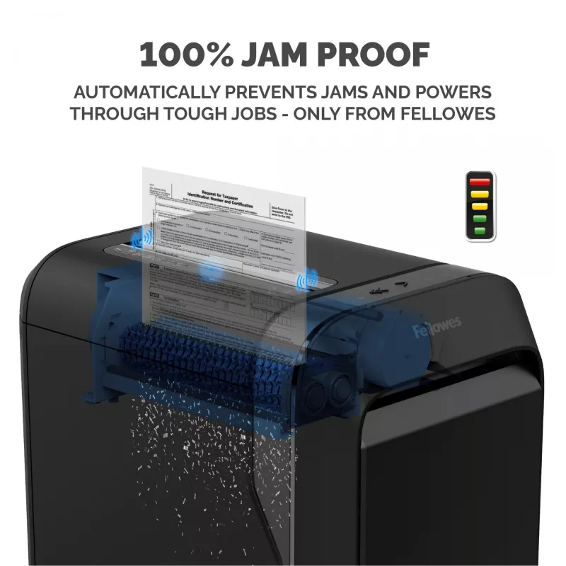 Fellowes LX Series Powershred LX220 paberipurustaja 65 dB Must