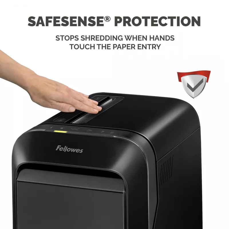 Fellowes LX Series Powershred LX220 paberipurustaja 65 dB Must
