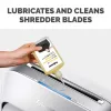 Fellowes Powershred pudeliga määrdeõli (355 ml), Määrdeõli, 0,355 L, Kollane, 90 mm, 35 mm, 20 mm