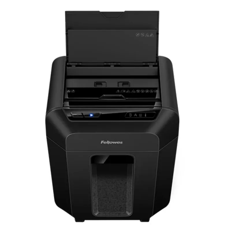 Fellowes Automax 80M paberipurustaja osakesteks purustamine 22 cm Must