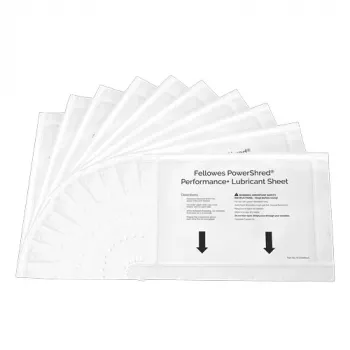 Fellowes 4025601 paberipurustaja tarvik Määrdelehed 10 tk