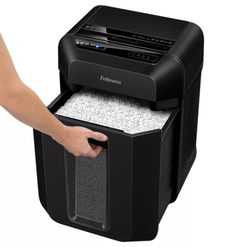 Fellowes AutoMax 90M paberipurustaja Mikropurustus Must