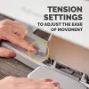 Fellowes jalatoe alus töölaua alla - Hana LT jalatoe ergonoomiline tugi - jalatoe pink kontorisse ja koju - valge