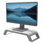 Fellowes arvutimonitori alus 3 kõrguse reguleerimisega - Hana LT monitori tõstuk - ergonoomiline reguleeritav monitorialus arvutitele - maksimaalne kaal 22,6 kg - valge