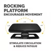 Fellowes Foot Rest Under Desk - Hana LT Foot Support Ergonomic Foot Rest - Foot Rest Stool for Office & Home Use - Must
