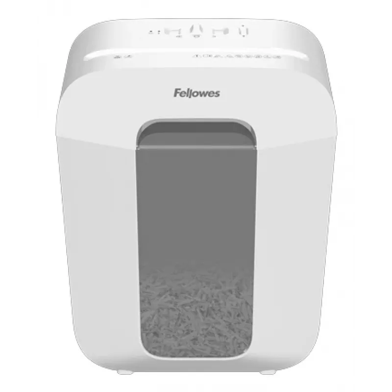 Fellowes LX Series Powershred LX50 (valge) ristlõikusega purustaja - patenteeritud turvalukk
