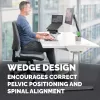 Fellowes istumispadi kontoritoolile Breyta Wedge istumispadi õnarusega õndraluu jaoks