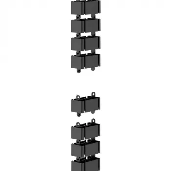 Fellowes 100136871 kaablikorraldaja Laua kaablihülss Must 1 tk