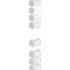 Fellowes 100136872 kaablikorraldaja Laua kaablikorpus Valge 1 tk