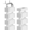 Fellowes 100136872 kaablikorraldaja Laua kaablikorpus Valge 1 tk