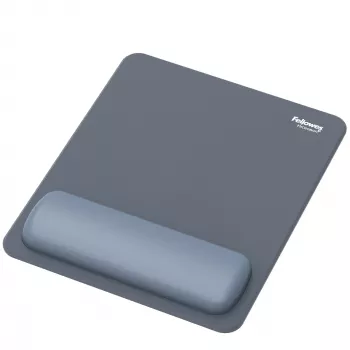 Fellowes Breyta hiiremati randmetugi, hiirepadi randmetugi antibakteriaalse kaitsega, ergonoomiline hiirematt, Marine